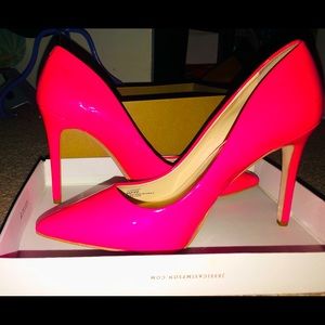 Hot pink heels